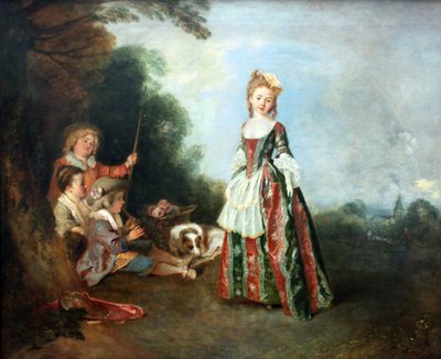 El Baile de Jean Antoine Watteau